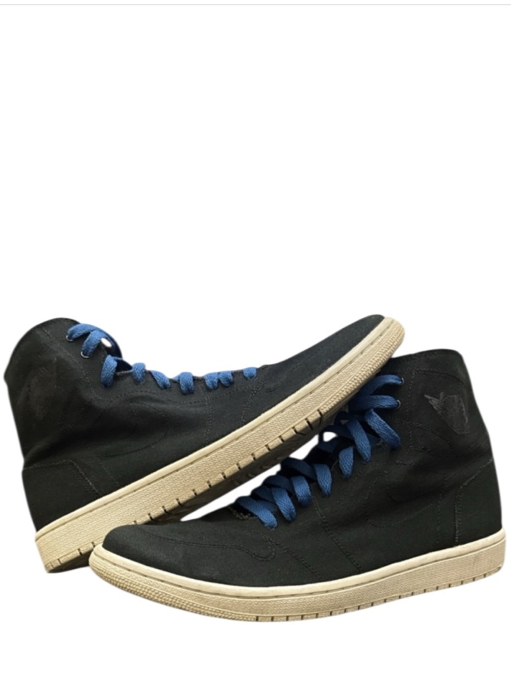 NIKE - SON OF FORCE MID BLUE WHITE SNEAKERS